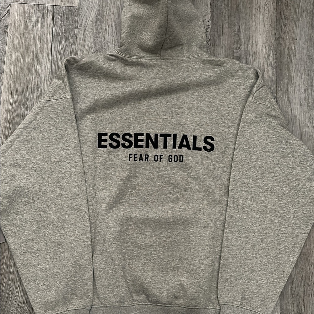 Fear of God Essentials Heather Gray Sweatshirt